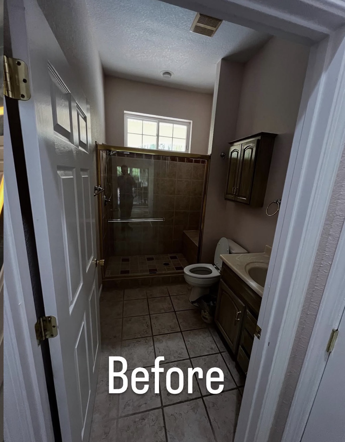Bathroom renovation — Before