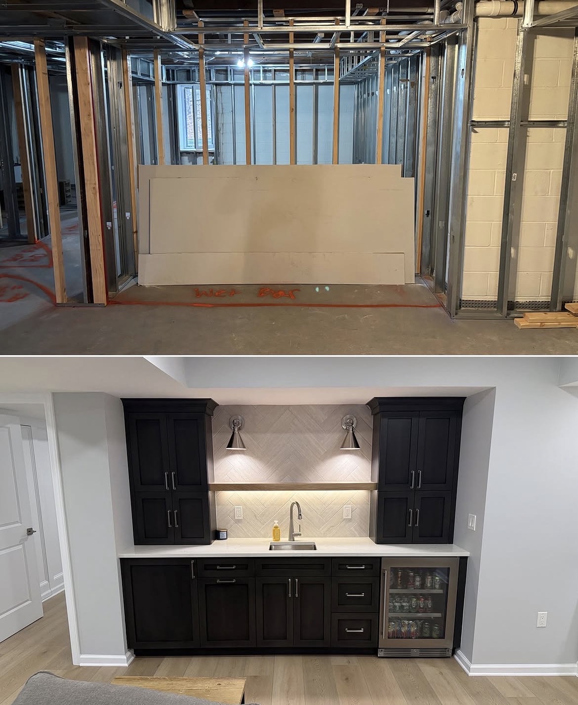 Interior Framing — In Progress